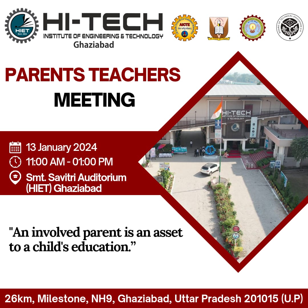 Parents Teachers Meeting (13 Jan 2024)