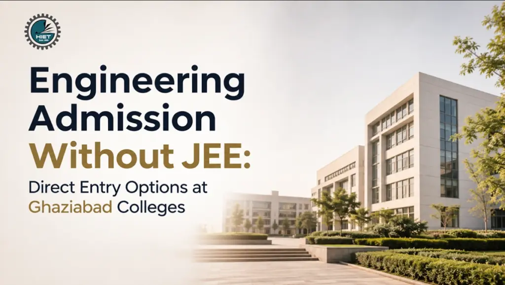 Engineering Admission Without JEE Direct Entry Options at Ghaziabad Colleges